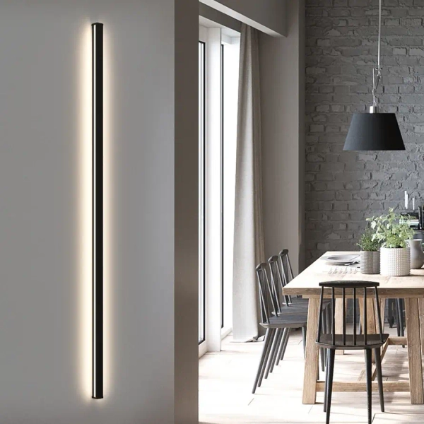 Lampa ścienna BIPOL CGBIPOL100 LED 15W 3000K do przedpokoju czarny