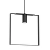 Jadalniana lampa wisząca ORTIGA 5154 Shilo frame metalowa czarna
