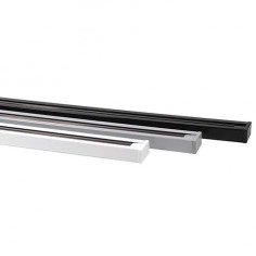 Szynoprzewód sufitowy 1m TRACK 02437 Ideus 1-fazowa ścienna LISTWA natynkowa 230V czarna