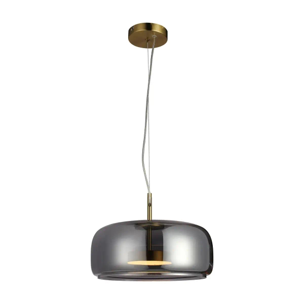 Lampa wisząca Caste PND-17760B-BRSS-SG LED 10W 3000K do gabinetu złota