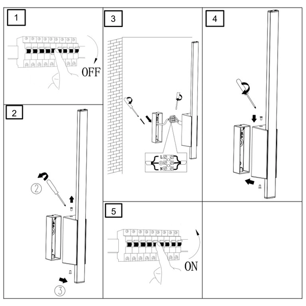 Ścienna LAMPA ogrodowa TAWA 221460142 Trio elewacyjna OPRAWA zewnętrzna LED 7,5W 3000K outdoor IP54 grafitowa