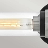 Podwójna lampa ścienna Ellison HK-ELLISON2-BK-BN nad lustro IP44 nikiel