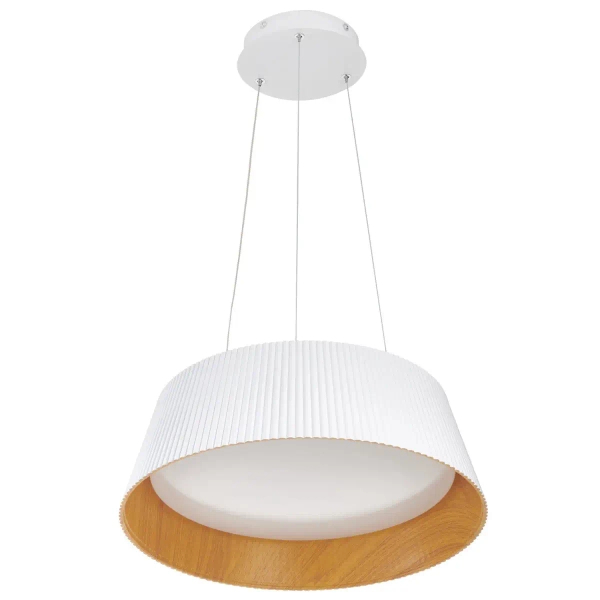 Wisząca lampa nad wyspę FRILL ST-DL6487-WH LED 21W 3000K biała złota