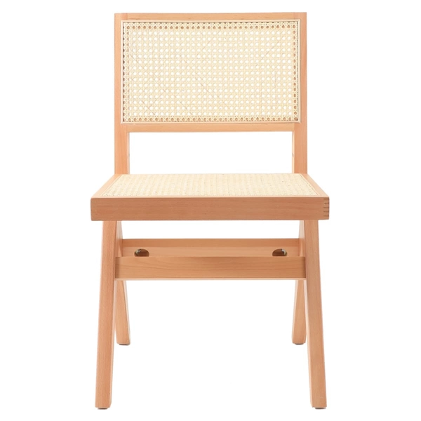 Bukowe krzesło BOHO MH-012CH-NN Step drewno rattan drewniane
