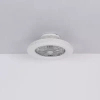 Wentylator lampa sufitowa CORUSSO 3654 Globo LED 45W 3000-6500K koło biały
