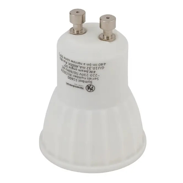 Halogenowa żarówka GU10 11600 LED 4W 4000K 470lm biała