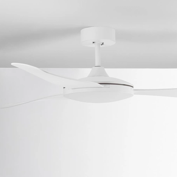Wentylator sufitowy BLAIRE LE42963 Luces Exclusivas minimalistyczny metal biały
