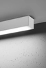 LAMPA sufitowa PINNE SOL TH062 metalowa OPRAWA prostokątna LED 31W 4000K belka biała