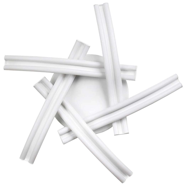 Plafon LAMPA sufitowa TULIO 5890 Rabalux wstążki OPRAWA metalowa LED 60W 3000K białe