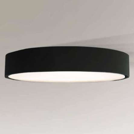 Plafon LAMPA sufitowa BUNGO 1157 Shilo okrągły OPRAWA ścienna KINKIET czarny