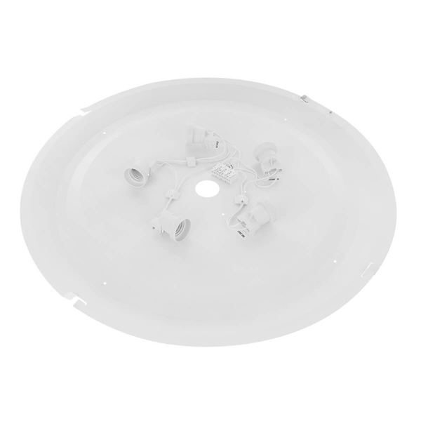 Plafon LAMPA sufitowa Cleo 137623692184 TEAM metalowa OPRAWA okrągła natynkowa biała