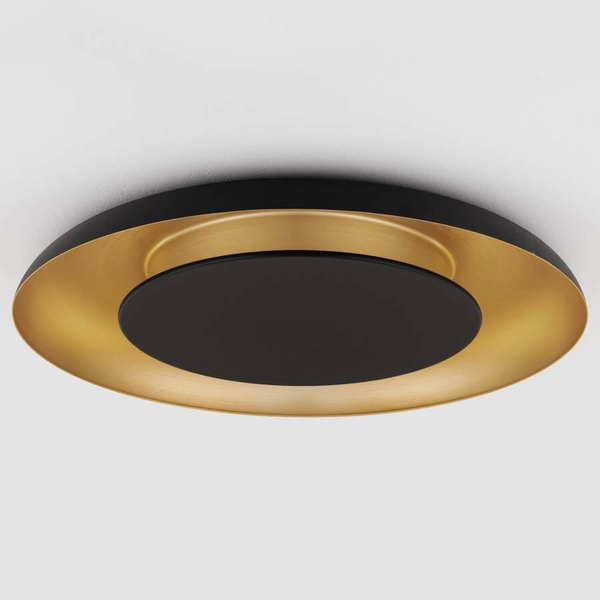 Sufitowa lampa z regulacją CAPINOTA LE44804 LED 38W 2700-4000K czarny złoty