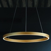 Lampa ring ledowa wisząca Andrea AZ5105 100W 3000K złota