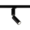 Reflektorowa LAMPA sufitowa SHIMA 6612 Shilo regulowana OPRAWA tuba do szynowego systemu 3-fazowego czarna