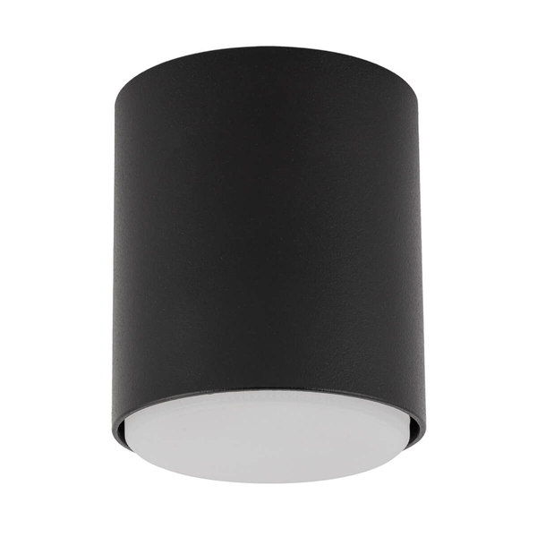 Sypialniana lampa nasufitowa Tubo 40840 Sigma metalowa czarna