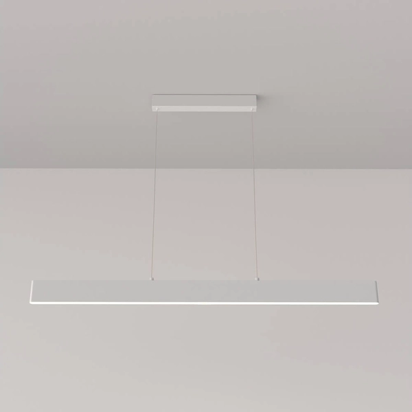 Lampa nad stół zwisająca Step P010PL-L30W LED 30W 3000K podłużna biała