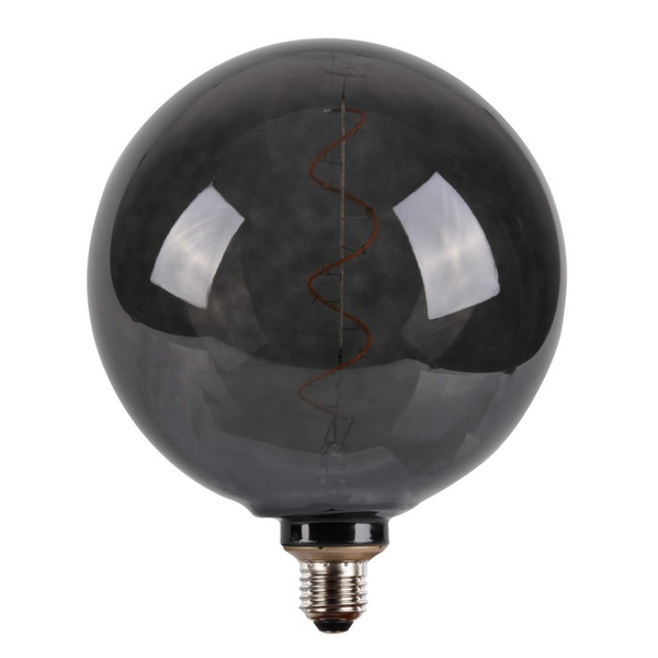 Przydymiona żarówka dekoracyjna DecoVintage 317780 Polux G200 LED E27 bańka 4W 50lm 230V biała ciepła