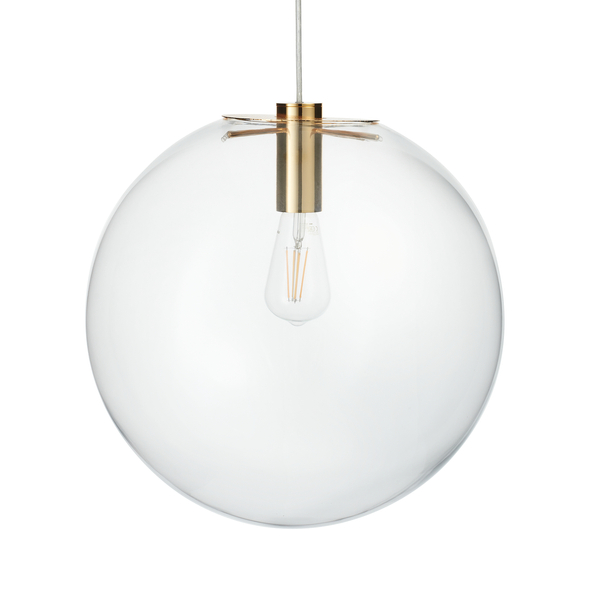 Kulista lampa wisząca Tonda ST-8722P-XL gold Step zwis przezroczysta