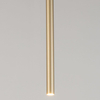 Wielopunktowa lampa wisząca Sopel 33617 Sigma cylindriczna złota