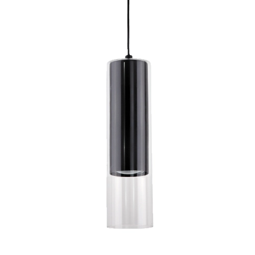 Podłużna lampa wisząca Manacor LP-232/1P BK Light Prestige czarna metalowa