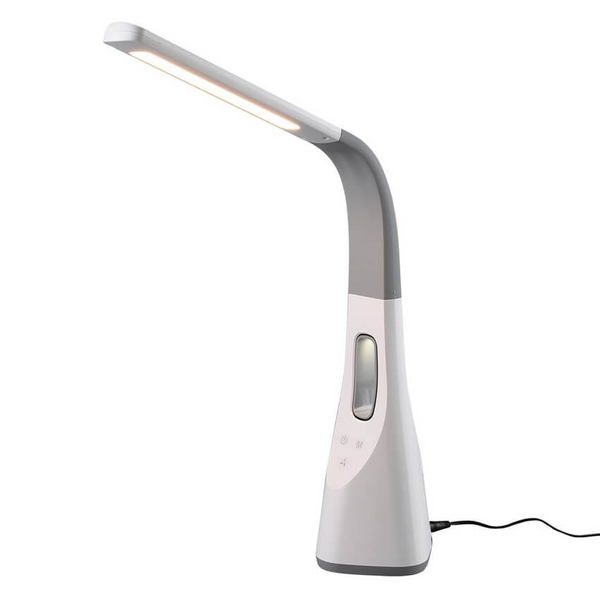 Biurkowa lampa dotykowa Vento R50381101 RL Light LED 5W 3000-5000K biała szara