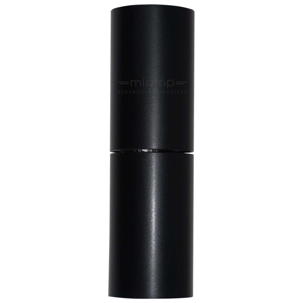 Kinkiet LAMPA ścienna NEMURO 4409 Shilo przyścienna OPRAWA tuba metalowa czarna