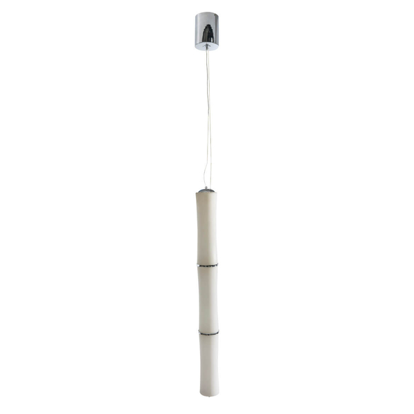 Lampa wisząca nad wyspę Bamboo AZ1901 Azzardo LED 72W 3000K bambus biała