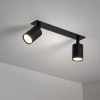 Podwójna lampa sufitowa Nex 10799 tubki na podsufitce czarny