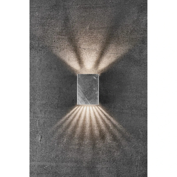 Ogrodowa lampa ścienna Fold 2019041031 LED 7,5W 3000K IP54 cyna