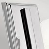 Ścienna lampa do łazienki Hendrik KL-HENDRIK1-BATH IP44 biała chrom