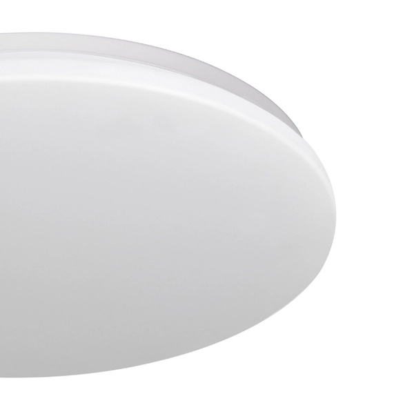 Łazienkowa lampa sufitowa Adar okrągła LED 12W 4000K plafon biały