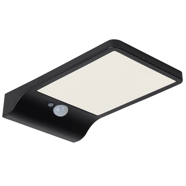 Ścienna lampa solarna BASIC 22862/04/30 IP44 czujnik ruchu czarna