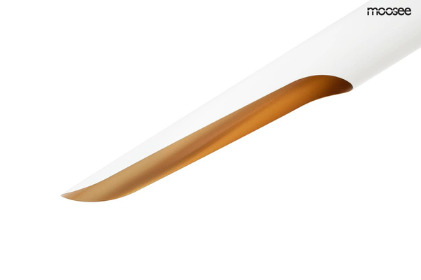 Lampa wisząca Conteo MSE010100351 do salonu biała złota