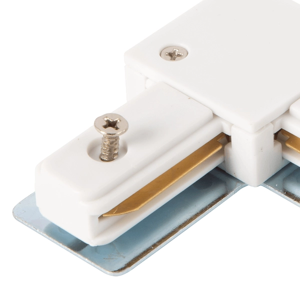 Jednobwodowy łącznik-L do systemu szynowego Track Light ML0711 biały