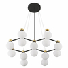 Wisząca lampa molekułowa CAMINOS LE44544 złoty czarny biały