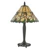 Lampka nocna do sypialni Jamelia 64195 witrażowa tiffany kolorowa