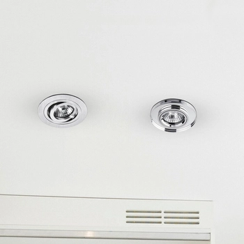 LAMPA sufitowa SPOT FASHION 1116 Rabalux metalowa OPRAWA wpust okrągły regulowany szczotkowane aluminium