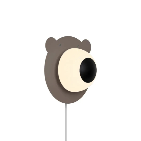 Dziecięcy kinkiet ścienny miś BRUNABEAR 2312951018 brązowy