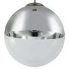 LAMPA wisząca VARUS 15853 Globo OPRAWA kula ball szklana chrom przezroczysta