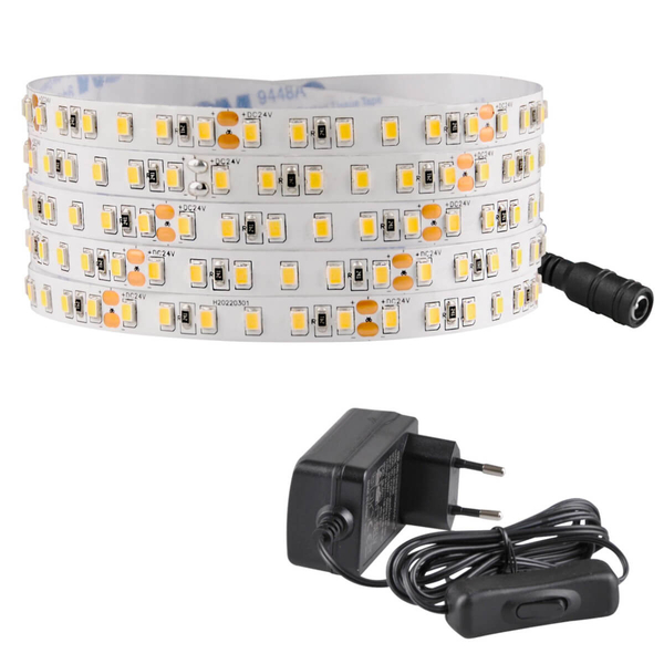 Zestaw taśma LED z zasilaczem 5m 324184 LED 35W 4000K 24V biała