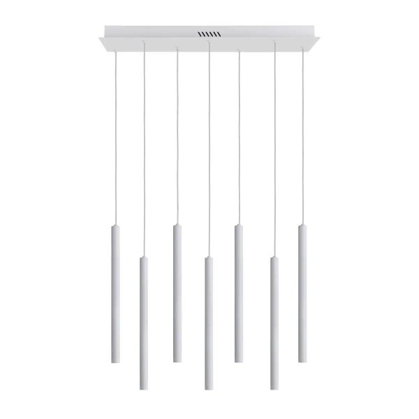 Nowoczesna lampa wisząca Valdes PND-22302-7-WH LED 35W 3000-6000K biała