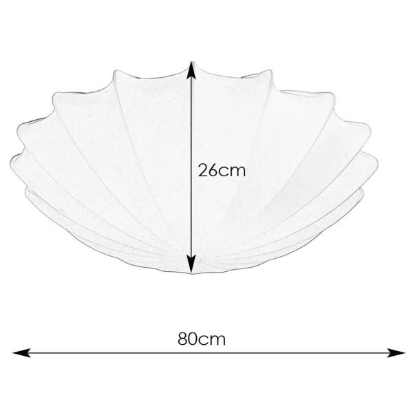 Lampa sufitowa Camellia 108501 Markslojd kwiatek parasolka do salonu biała