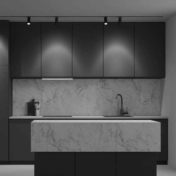 Szynowa lampa do sypialni Focus TR021-1-12B3K-W-B LED 12W 3000K 1-fazowa czarna