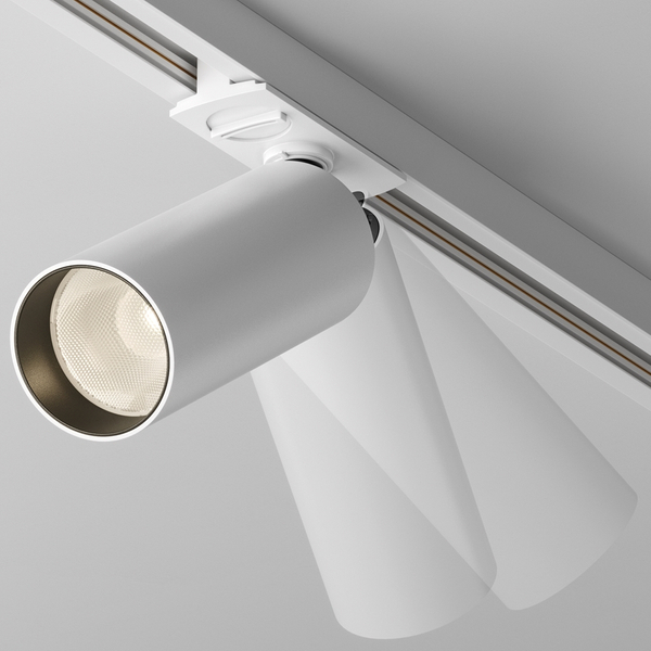 Lampa do szynoprzewodu 1-fazowa Focus TR021-1-12W3K-W-W LED 12W 3000K biała