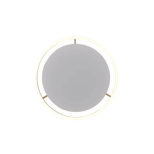 Ściemnialna lampa sufitowa Ritus 15391-60 Just Light LED 20W 3000K nad łóżko złota