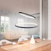 Podwójna lampa zawieszana Circle 11525-13 Just Light LED 46W 3000K antracyt