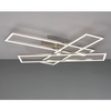 Nasufitowa lampa TESSORA DL107-64423 LED 36W 2700-6000K z pilotem nikiel
