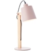 Lampka nocna regulowana Swivel 92716/17 drewniana różowa