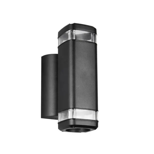 Lampa ścienna zewnętrzna BARCELOS R26446232 góra-dół IP44 czarny