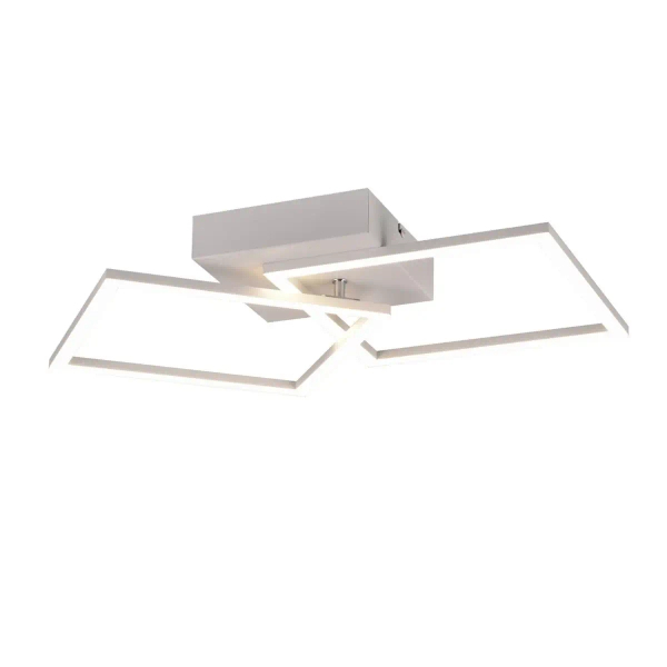 Kwadratowa lampa TRAIL R64492131 biała LED 20W 4000K sufitowa
